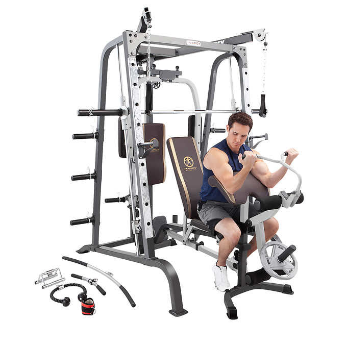 All-in-One Smith Machine Home Gym System by Marcy