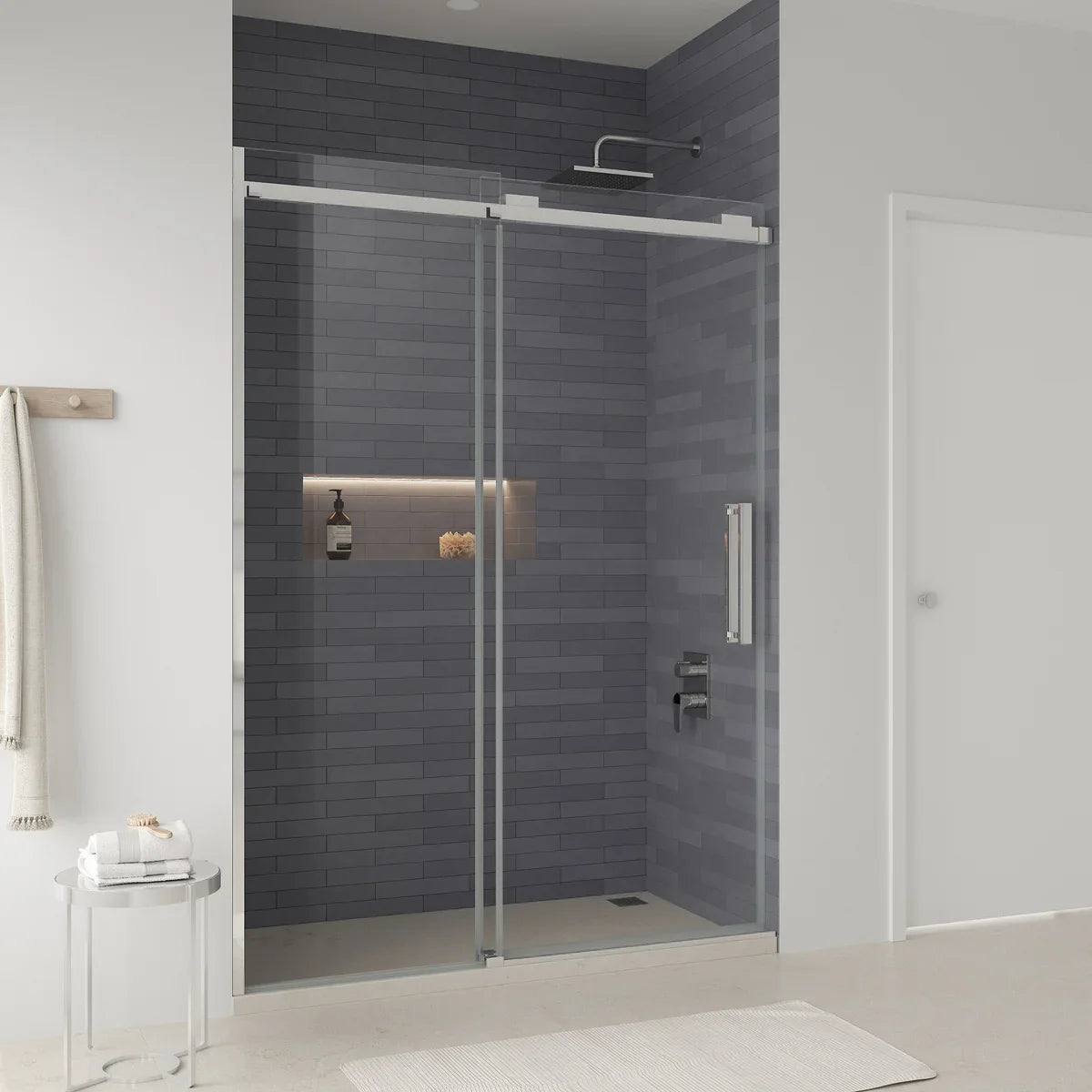 OVE Decors Mackay Sliding Alcove Shower Door