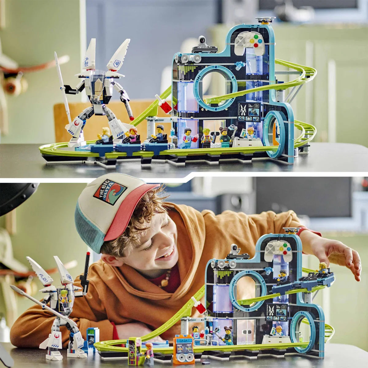 LEGO City Robot World Roller-Coaster Park