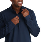 Mens Prospect Half Zip - True Navy - alternate view 3