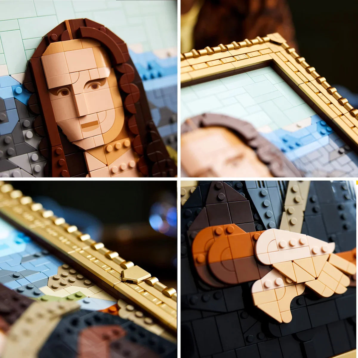 LEGO Art Mona Lisa Wall Art Building Set