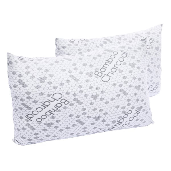 Cotton House Charcoal Infused Pillow, 2-pack
