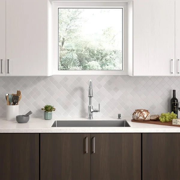 American Standard Raviv 32-Inch Stainless Steel Kitchen Sink With Pull-down Faucet