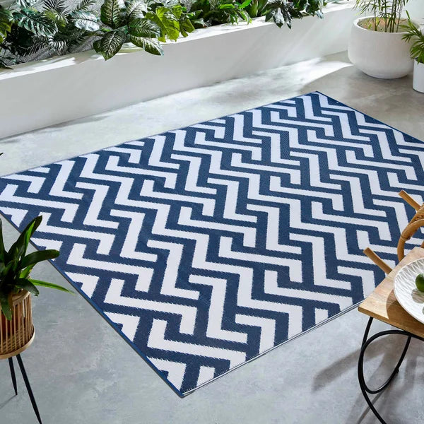 Viana Bahamas Collection Indoor/Outdoor Reversible Area Rug