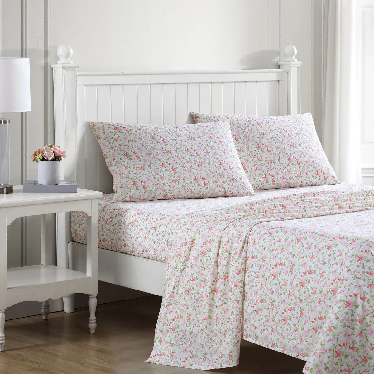 Laura Ashley - Cotton Percale Sheet Set