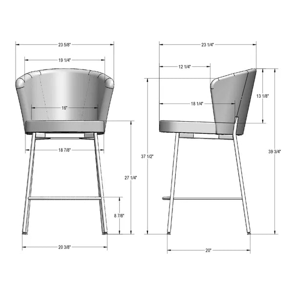 Amisco Camilla Counter Stool