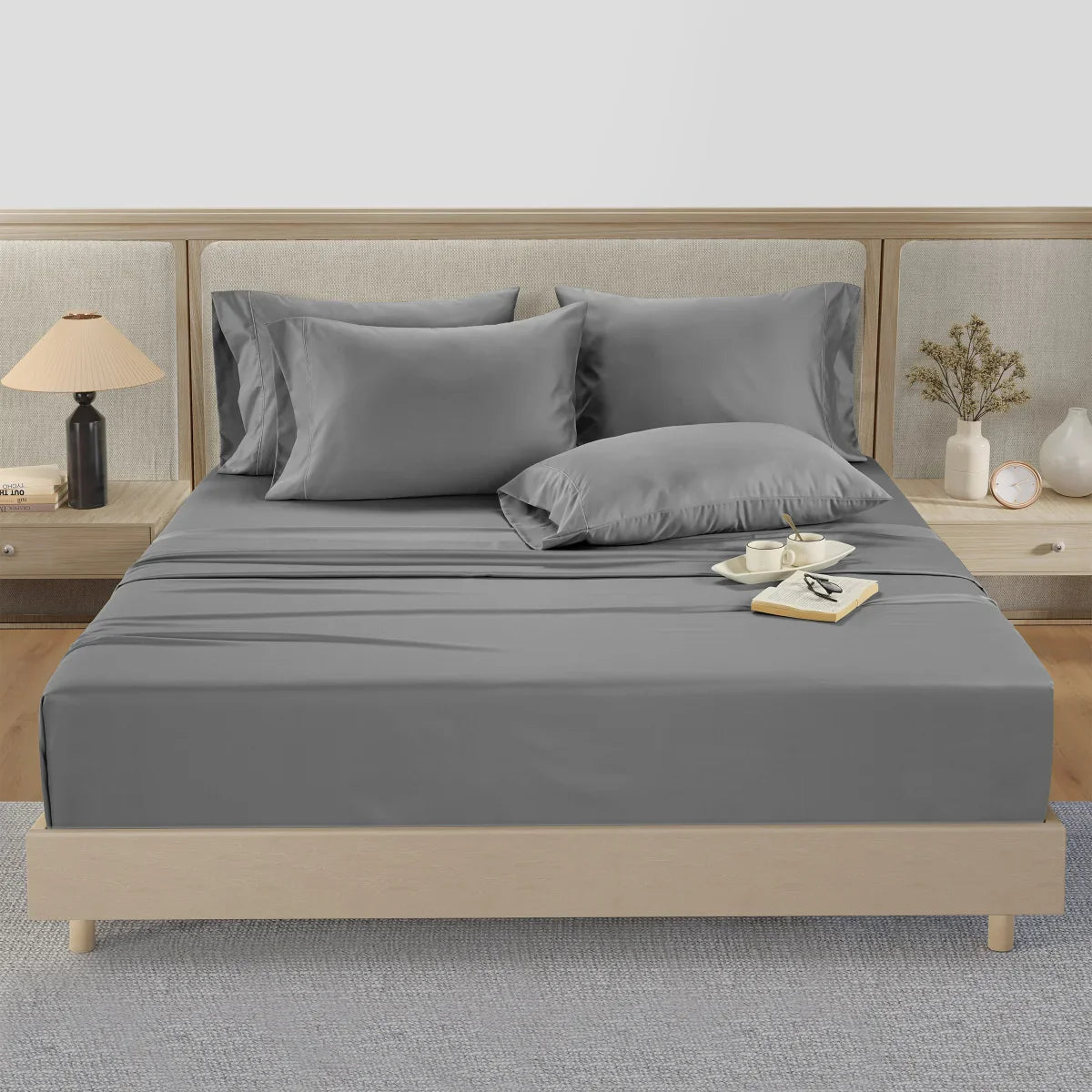 Hotel Signature Sateen 800 Thread Count 6-piece Sheet Set