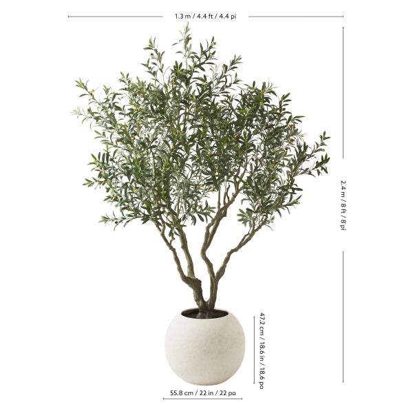 Faux Olive Tree 2.4 m (8 ft.)