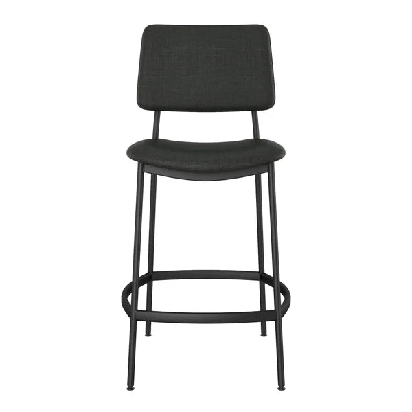 Amisco Sullivan Black Counter Stool