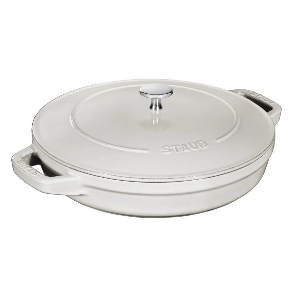 STAUB Stackable Cast Iron Dutch Oven Set, Medium, 4-piece