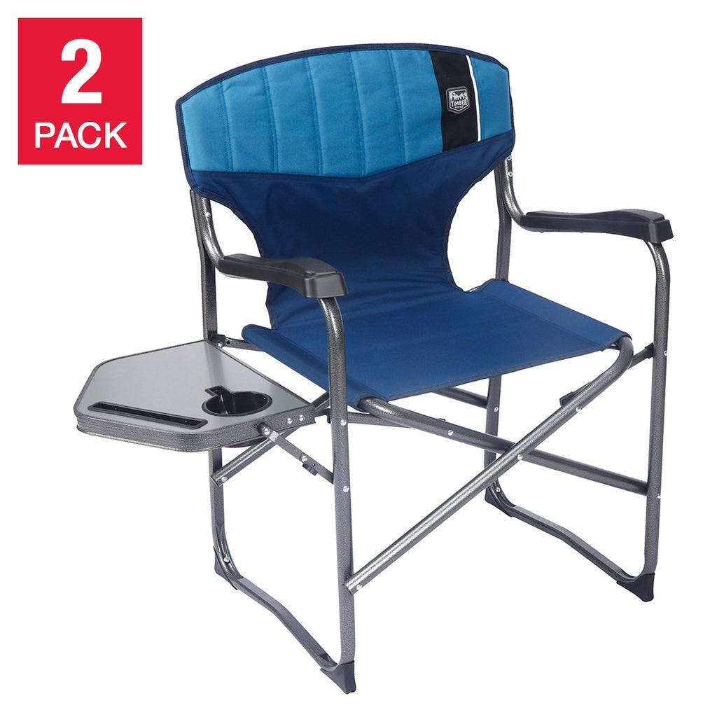 Timber Ridge D Frame Director’s Chair, 2-pack