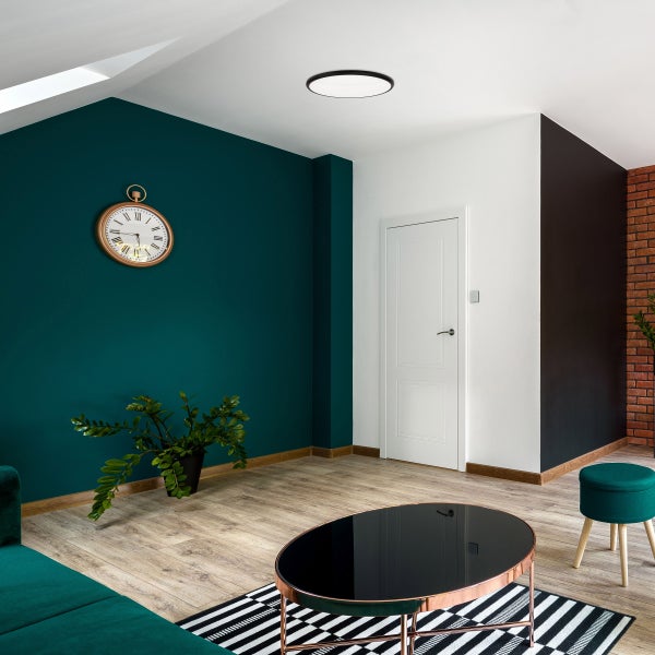 Luminus 14" Thin LED Flush Mount Ceiling Light