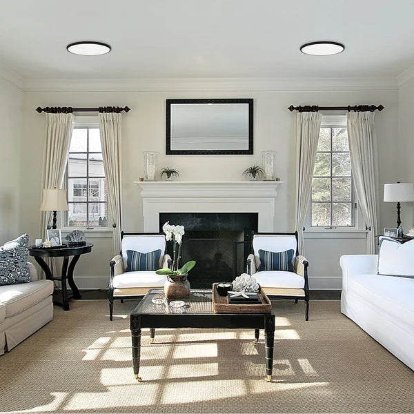 Luminus 14" Thin LED Flush Mount Ceiling Light