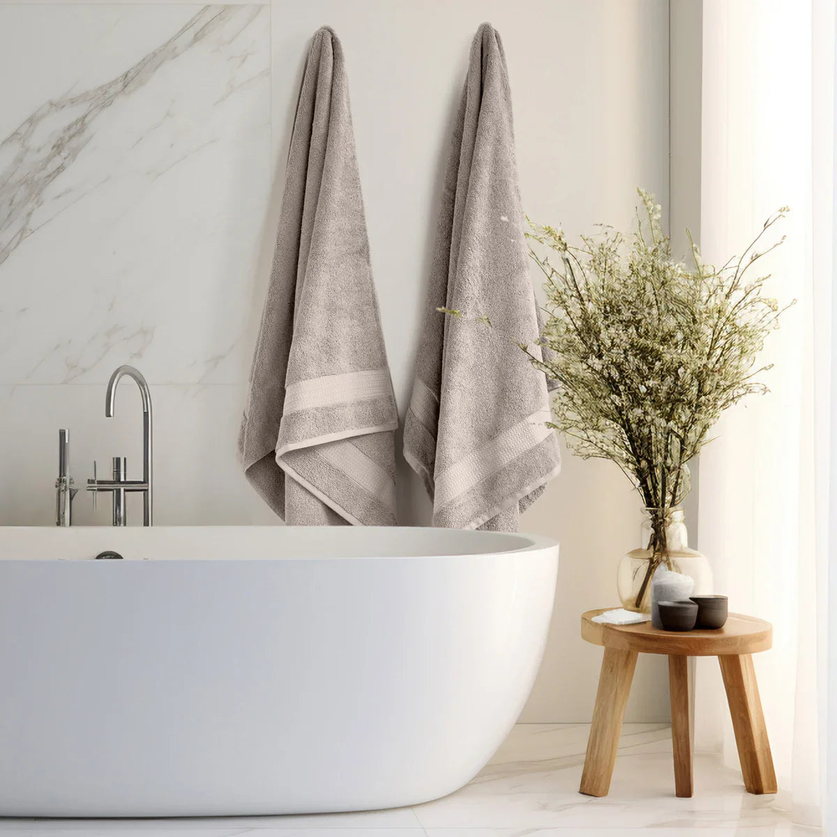 Serene Home Collection - Bath Sheet, 2-pack