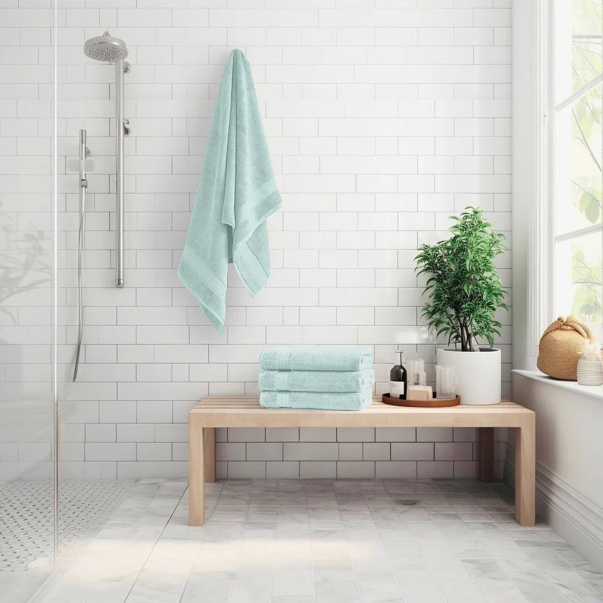 Serene Home Collection - Bath Towel, 4-pack