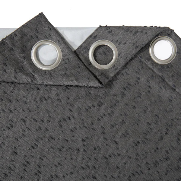 SUN+BLK Rhodes Collection Bouclé Blackout Curtain Panel, 2-panel