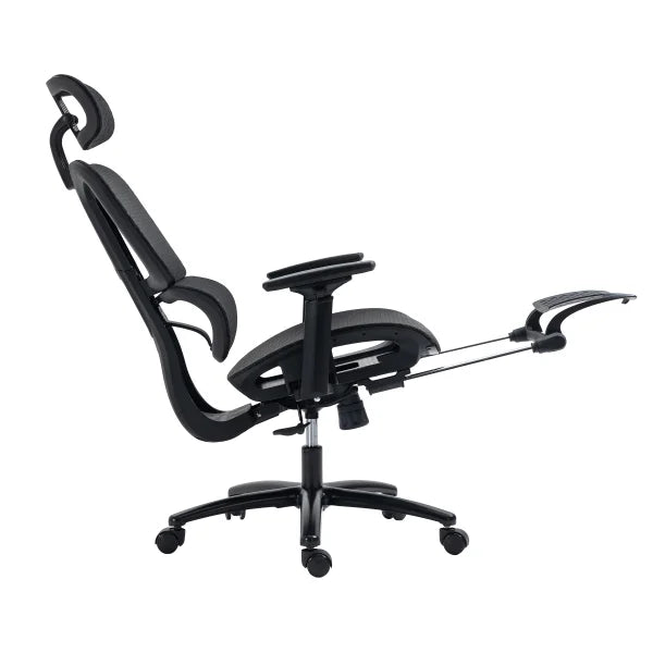 Motionwise High-Back Mesh Chair with Footrest