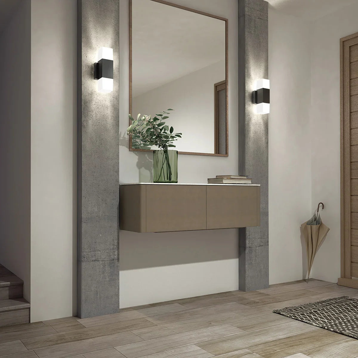 Artika Lennox Indoor/Outdoor LED Wall Sconce