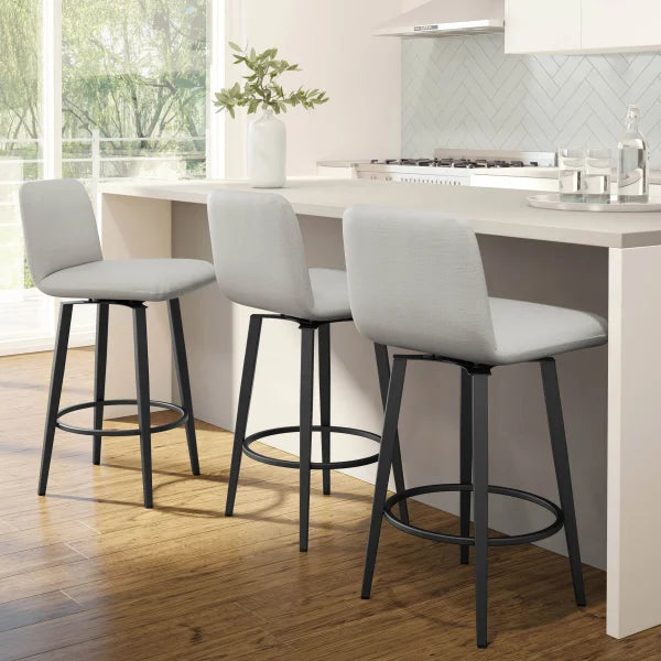 Amisco Betty Swivel Counter Stool