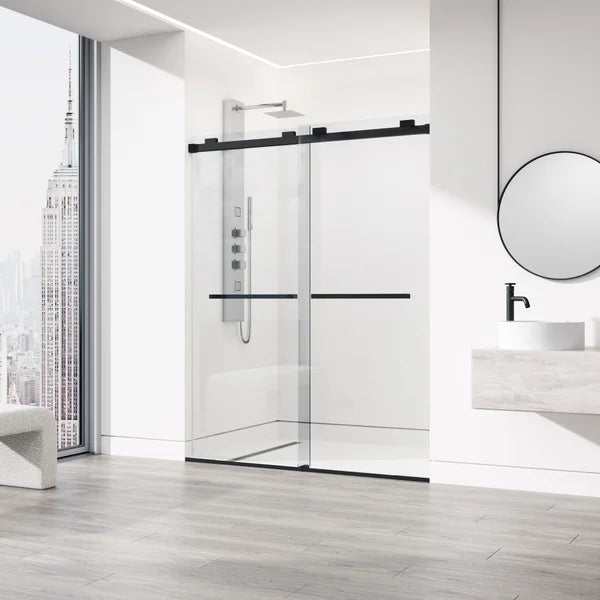 VIGO Houston Frameless Sliding Shower Door
