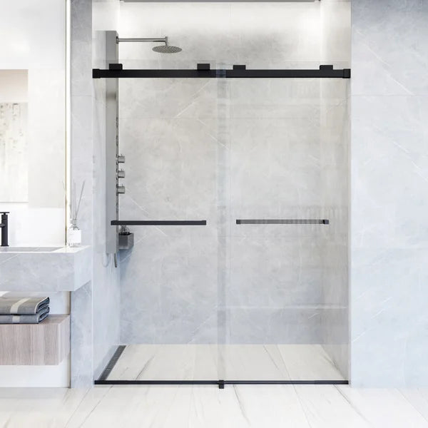 VIGO Houston Frameless Sliding Shower Door
