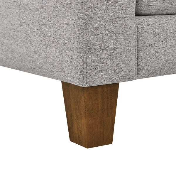 Thomasville Fabric Sofa with Ottoman