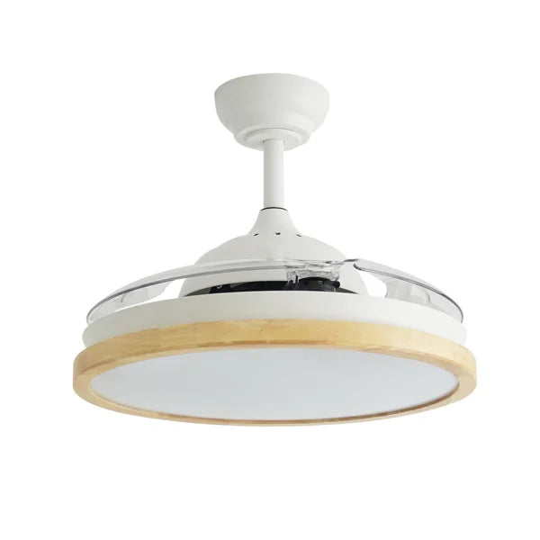 Xtricity Starlight 42" Retractable Blade Ceiling Fan With Integrated LED Lights