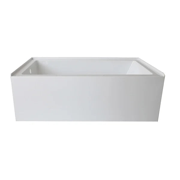 Appollo Cameron 32 in. x 60 in. Skirted Bathtub with Shower Doors and Wall Kit, Left Drain