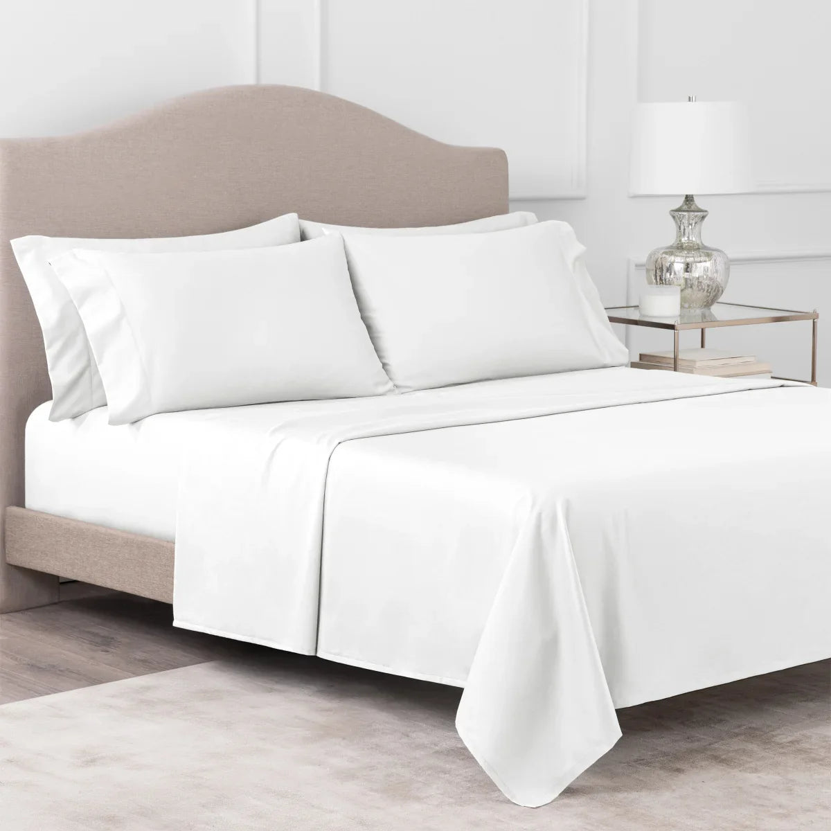 Jennifer Adams Home Eternal Collection Microfibre Sheet Set - alternate view 8