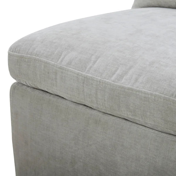 Aiden & Ivy Armless Fabric Dining Chair