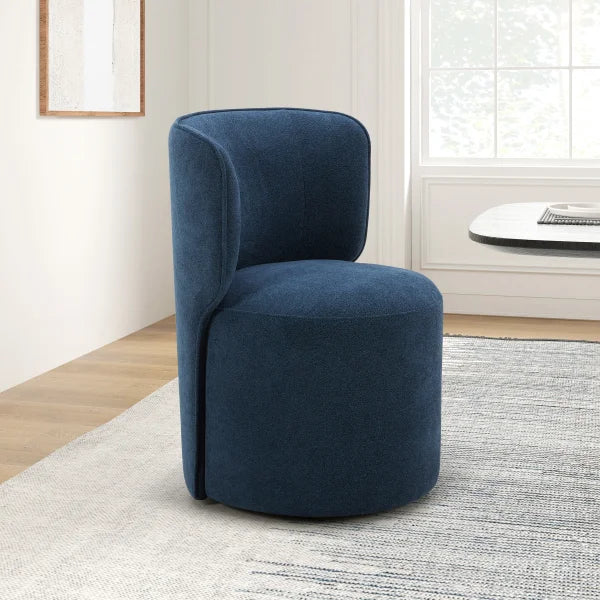 Aiden & Ivy Armless Dining Chair with Casters