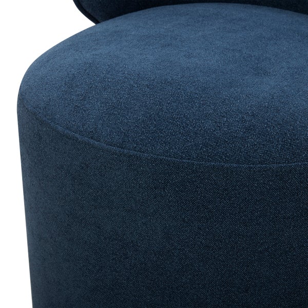 Aiden & Ivy Armless Dining Chair with Casters