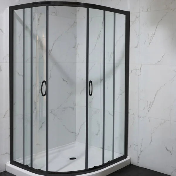 Jade Riley Neo-Round Corner Shower Enclosure with Base