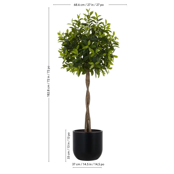 Faux Laurel Tree 2 m (6 ft.)
