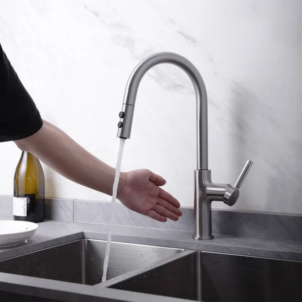 Westmount Waterworks Touchless Pull-down Greta Kitchen Faucet