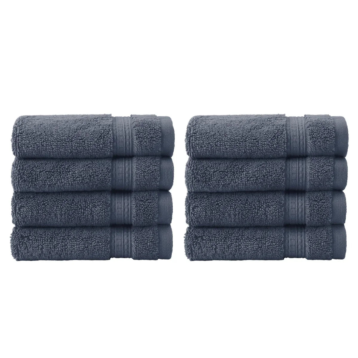 Serene Home Collection Wash Cloth Set, 8-pack