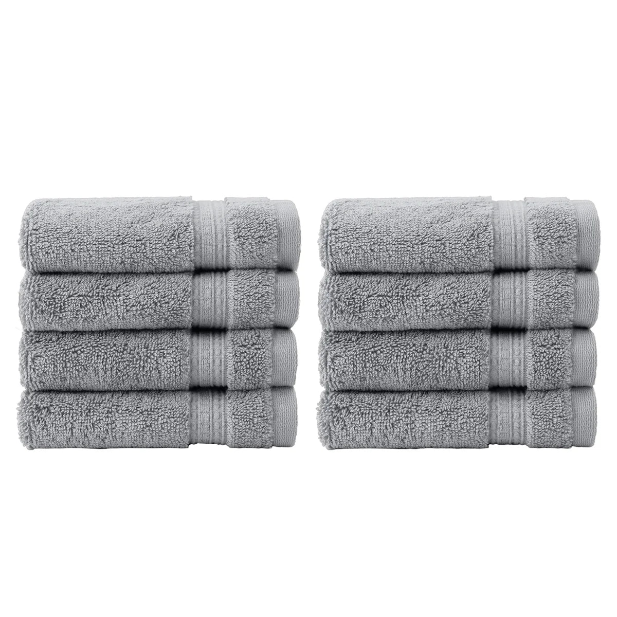 Serene Home Collection Wash Cloth Set, 8-pack