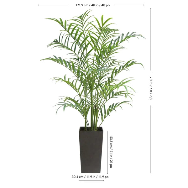Faux Kentia Palm Tree 2.1 m (7 ft.)