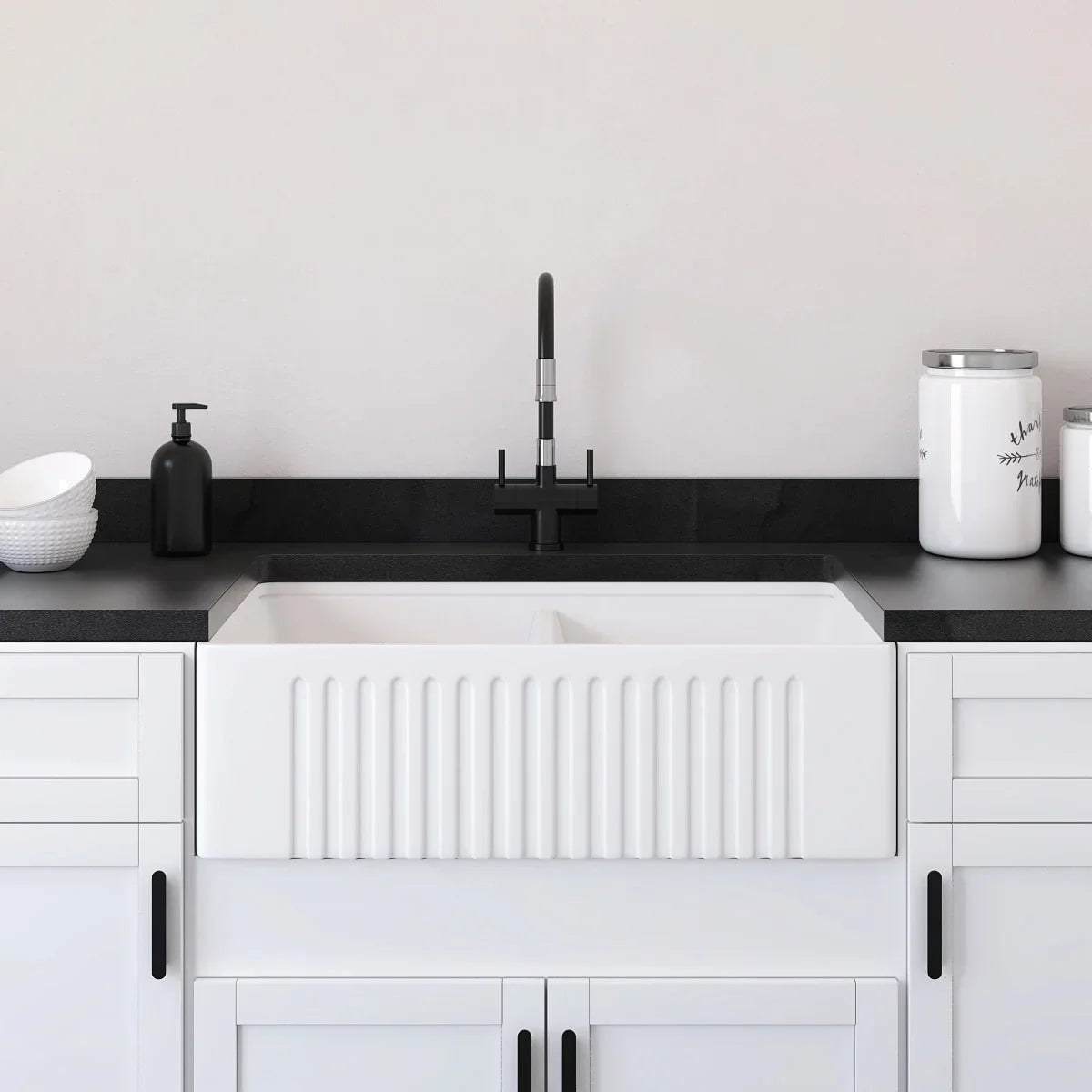 Appollo Madeline Ceramic Farmhouse Kitchen Sink