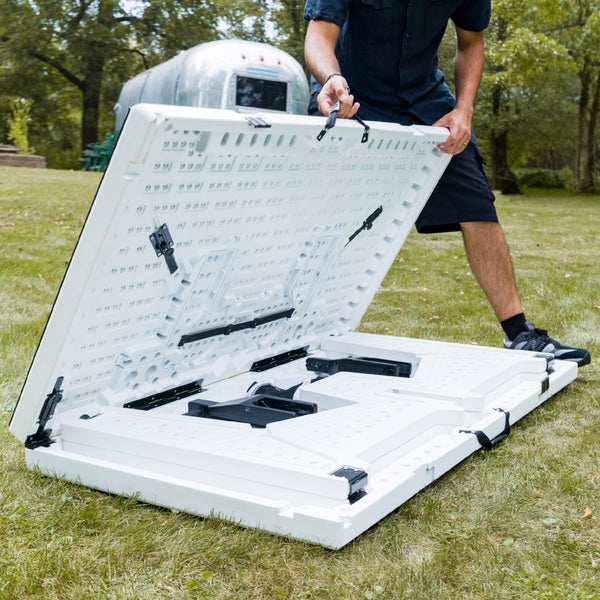 HEAD Easy Setup Outdoor Table Tennis Table Bundle