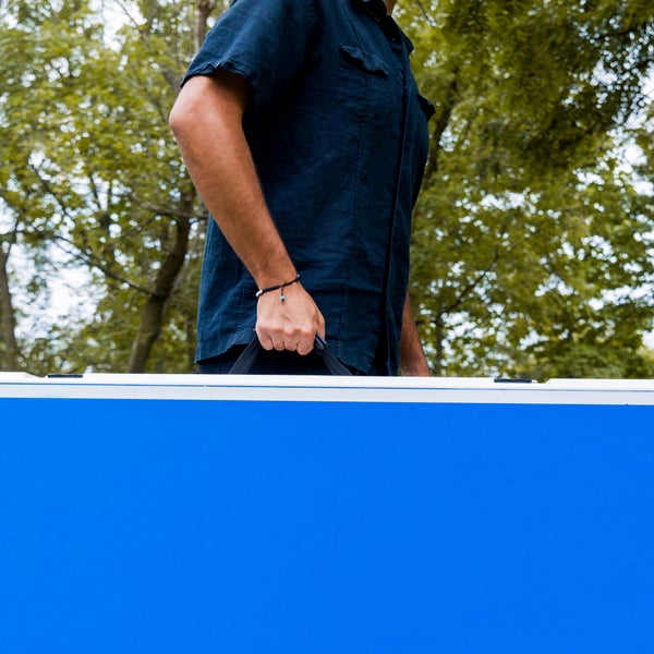 HEAD Easy Setup Outdoor Table Tennis Table Bundle