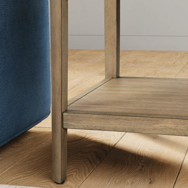 Loxley Rowe Mindi Stone Top End Table