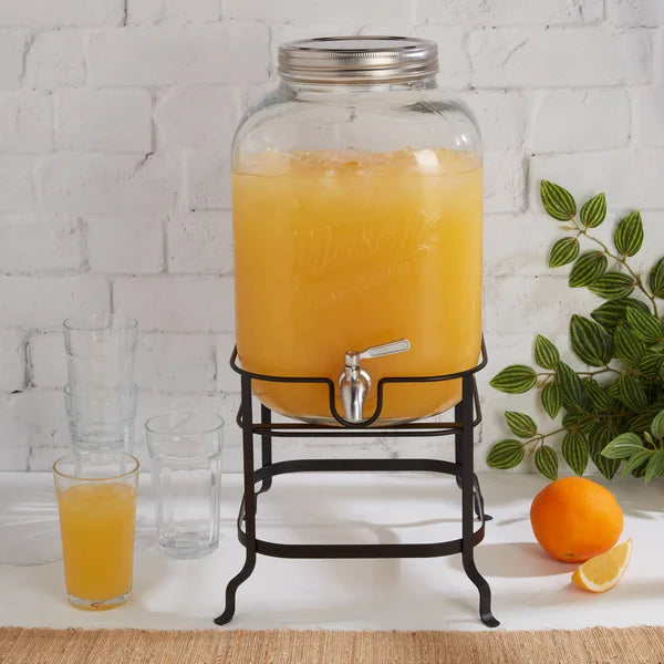 Mason Craft & More 11.26 L (2.97 gal) Glass Drink Dispenser