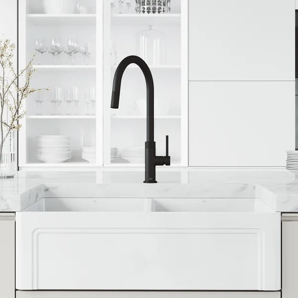 VIGO Bristol Single-Handle Kitchen Faucet