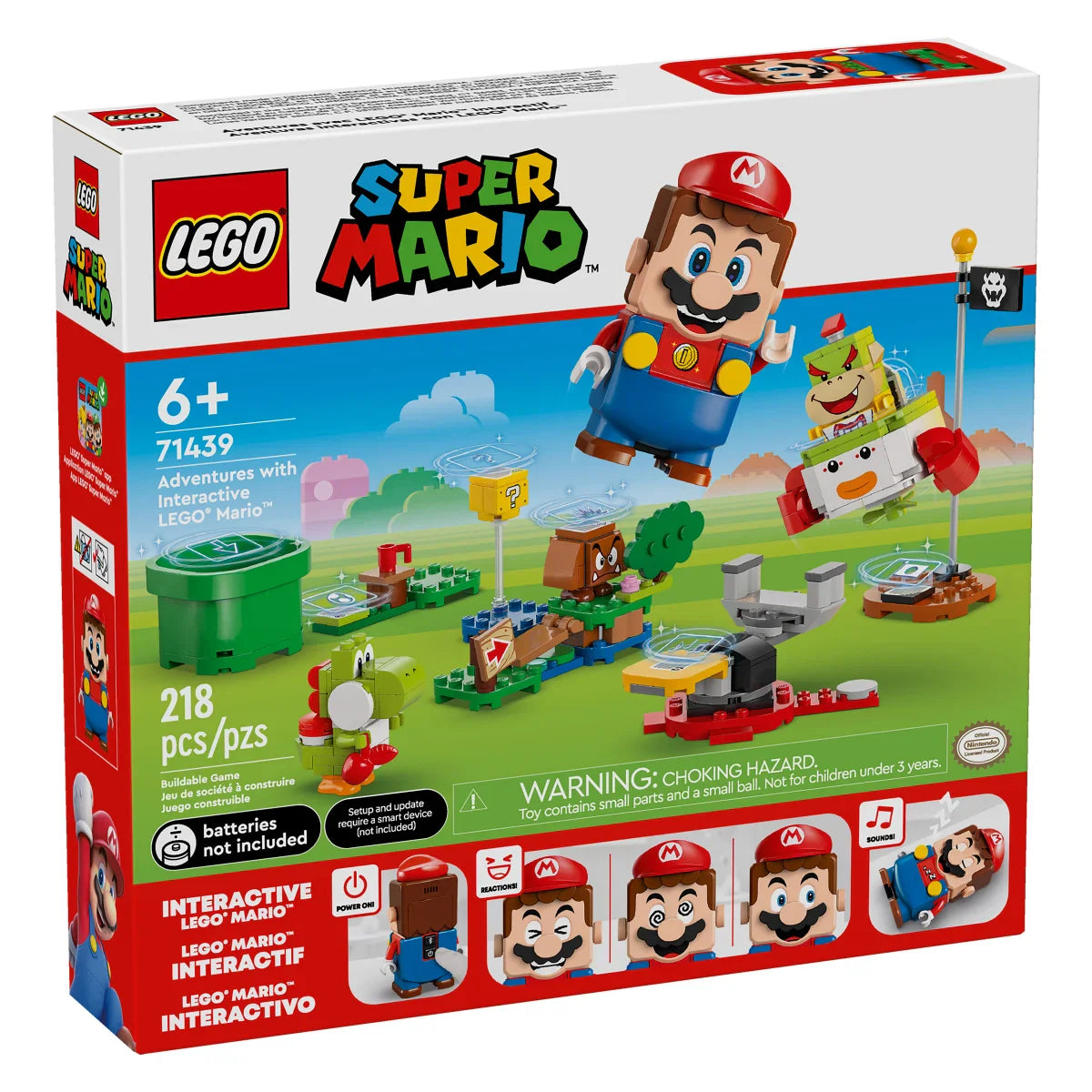 LEGO Super Mario Adventures with Interactive LEGO Mario
