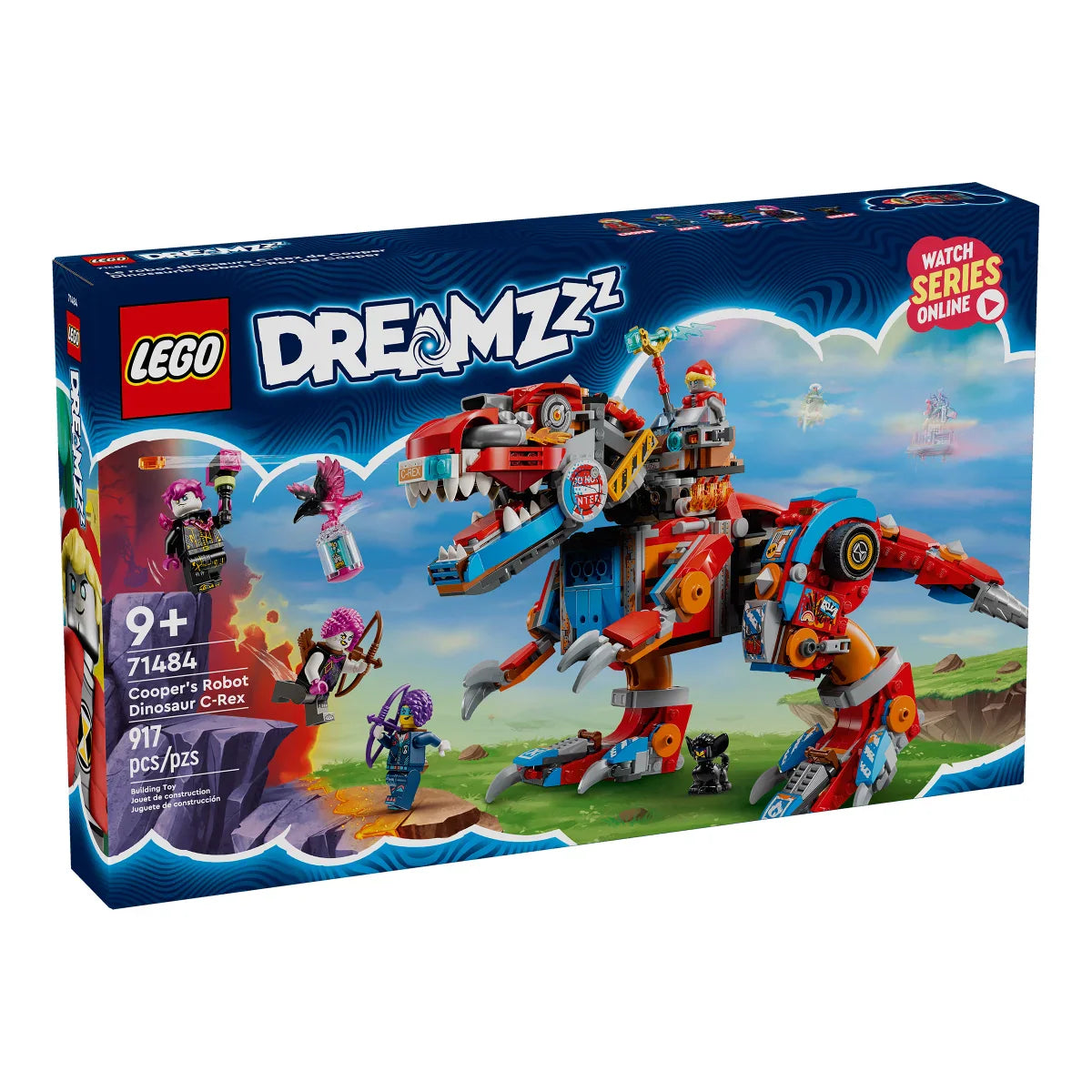 LEGO DREAMZzz Cooper’s Robot Dinosaur C-Rex Toy