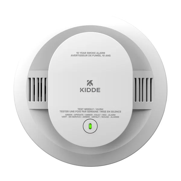 Kidde Battery Operated Smoke Alarm, 2-pack