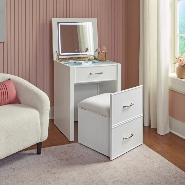 Odessa Lift-top Makeup Table