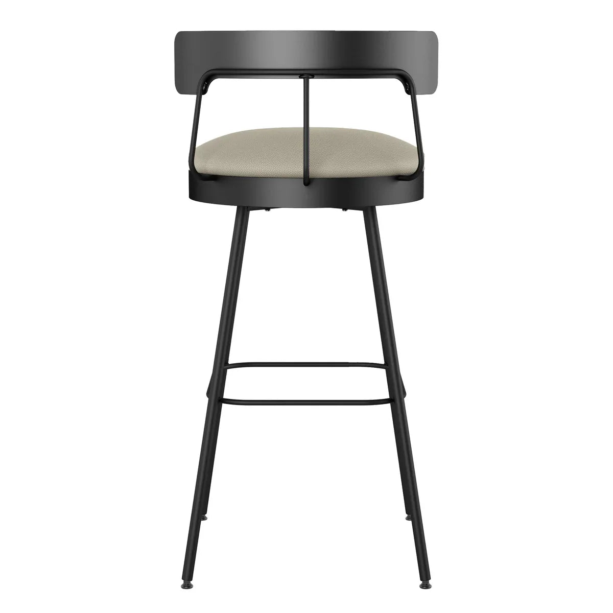 Amisco Monza Beige Bar or Counter Stool