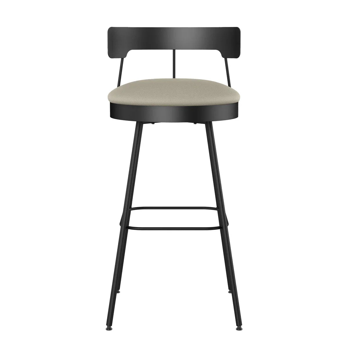Amisco Monza Beige Bar or Counter Stool